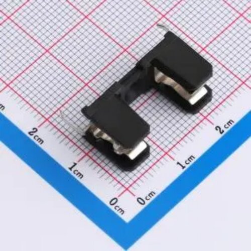 P=25.5mm 保险丝座 5x20 黑色底盒 10A 500V 保险丝座 XF-656