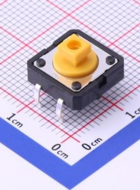 B3F-4055 轻触开关 12*12*7.3mm 直插 轻触开关  封装：插件 袋装