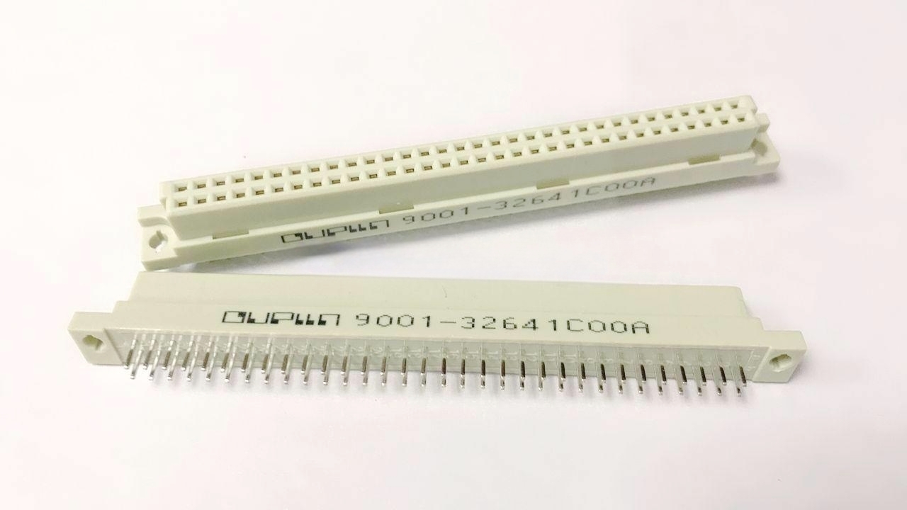 欧式插座 OUPLLN 9001-32641COOA 264直孔 2*32P 接插件厂家直销