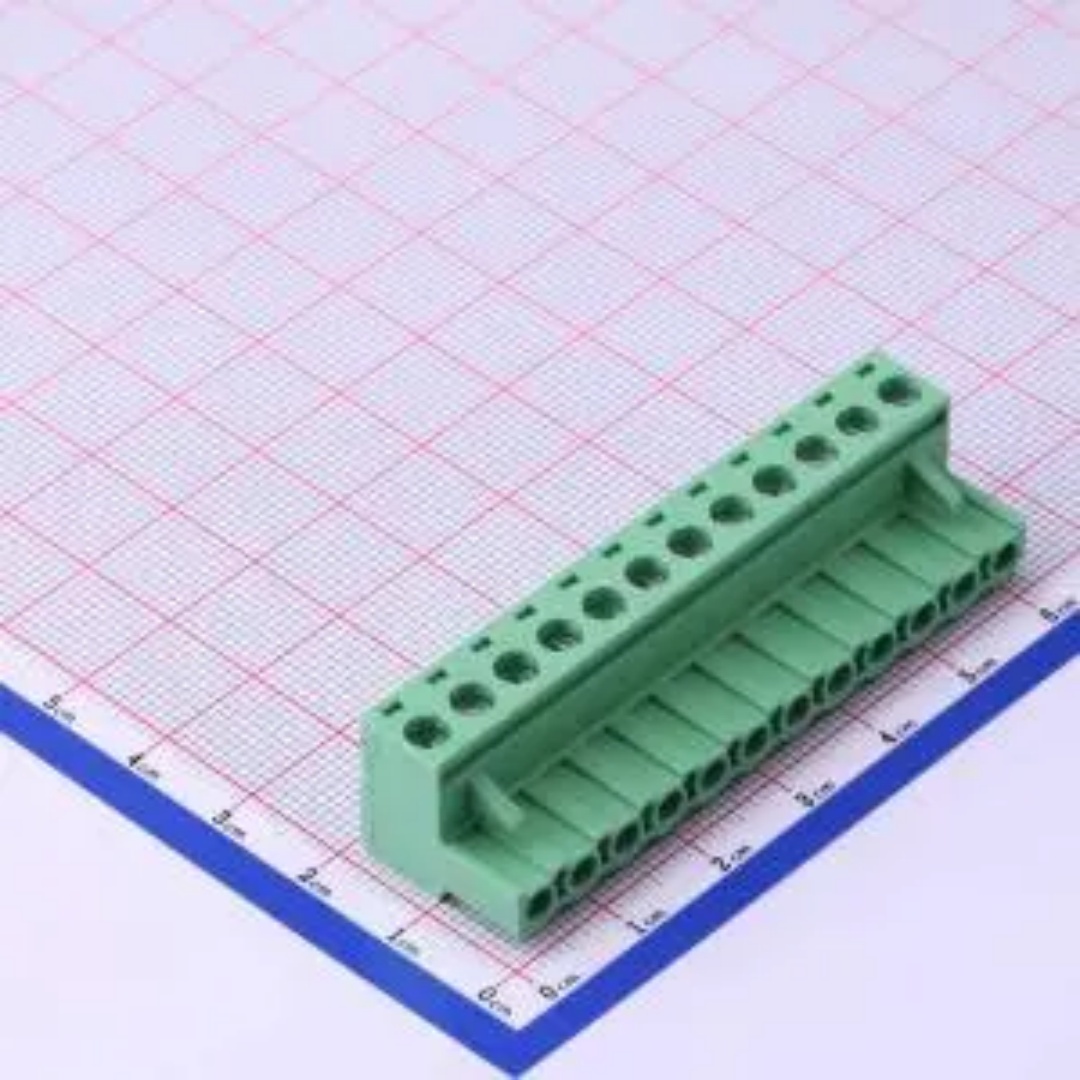 WJ2EDGK-5.08-12P 插拔式 5.08mm 接线端子1x12P 排数1 每排P数12