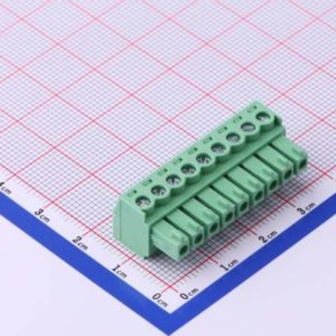1x9P 每排P数 排数 3.81mm 接线端子 插拔式 3.81 WJ15EDGK