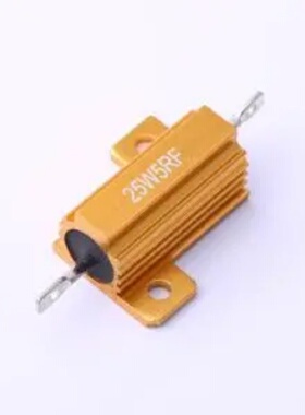 HoRX-25W-5R-1%  铝壳/瓷管电阻  5Ω ±1% 25W  封装：螺栓安装