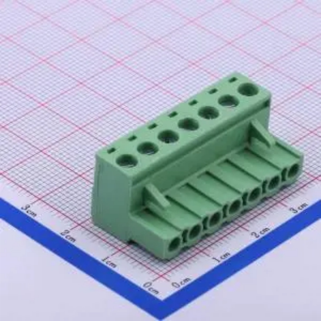WJ2EDGK-5.08-7P 插拔式 5.08mm 接线端子 1x7P 排数 1 每排P数 7