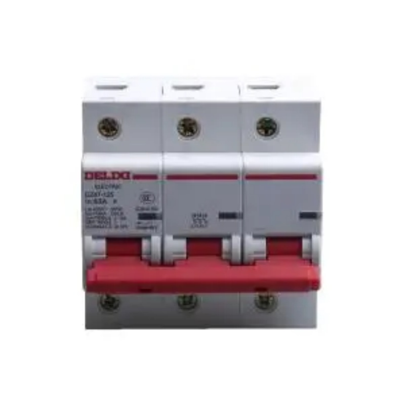 DELIXI(德力西)DZ47V1253D80大电流断路器DZ47v-125 3P li(D) 80A