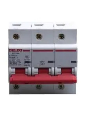 DELIXI(德力西)DZ47V1253D80大电流断路器DZ47v-125 3P li(D) 80A