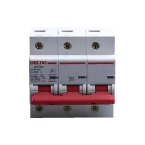 DELIXI德力西DZ47V1253D100大电流断路器DZ47v-125 3P li(D) 100A