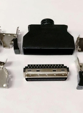 厂家直销 MDR SCSI HPCN 20P 卡扣式 弹片式 弹扣式 贝吉色