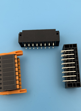 KF2EDGKSM  KF2EDGKSG 3.5mm 双层弹簧插拨式PCB接线端子15EDGKNH