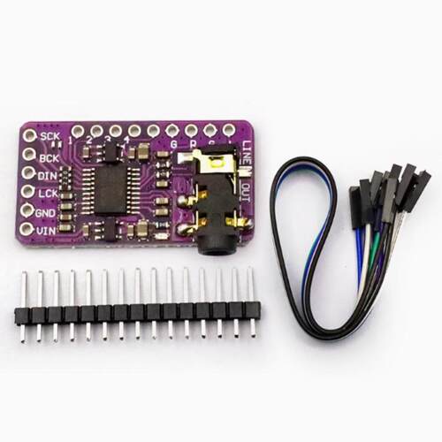 PCM5102音频立体声数模转换器DAC解码板 I2S IIS 单片机 音频模块