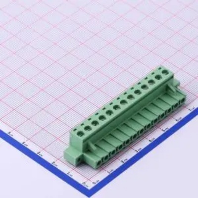 WJ2EDGKM-5.08-13P插拔式 5.08mm接线端子螺钉固定1x13P每排P数13