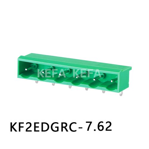 插拔式封口接线端子 KF2EDGRC-7.5/7.62 间距7.5/7.62 极数2P-24P