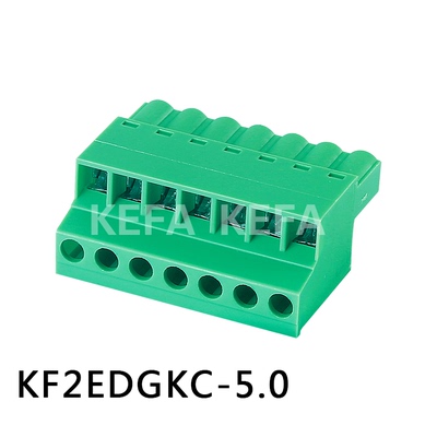 前端螺丝插拔式PCB接线端子 KF2EDGKC-5.0/5.08 间距5.0/5.08MM