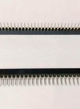 双排座 圆孔座 间距1.778MM 1*40P/2*40P 圆孔双排针座 半金