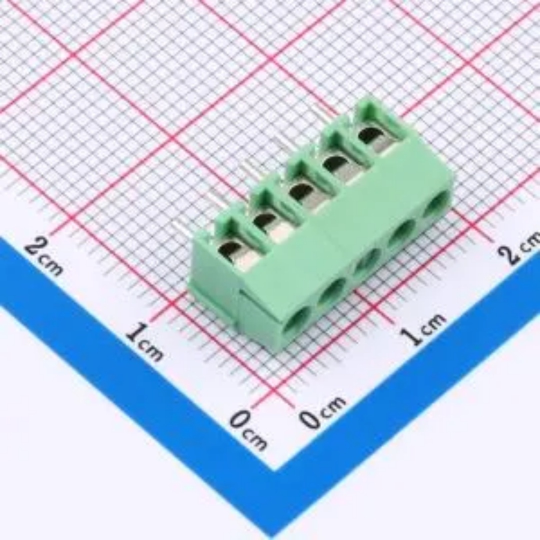 WJ350V-3.5-5P 螺钉式端子 3.5mm 接线端子1x5P 排数1 每排P数 5