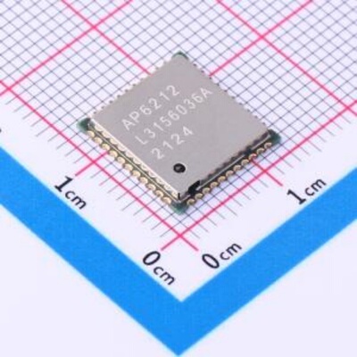 WiFi模块  AP6212 封装：QFN-44(12x12)  包装 编带  1500个/圆盘