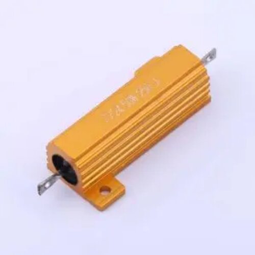 HoRX-50W-25R-5%  铝壳/瓷管电阻 25Ω ±5% 50W 封装：螺栓安装