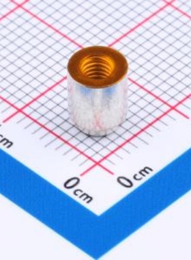 SMTSOM354BTR 电路板表贴 圆螺母柱 PCB贴片连接器 M3X5.4 铜镀锡