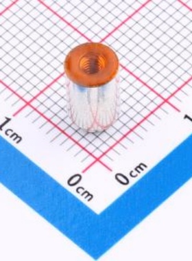 SMTSOM2.580BTR电路板表贴螺柱PCB连接器M2.5x5.56xL8+1.53铜镀锡