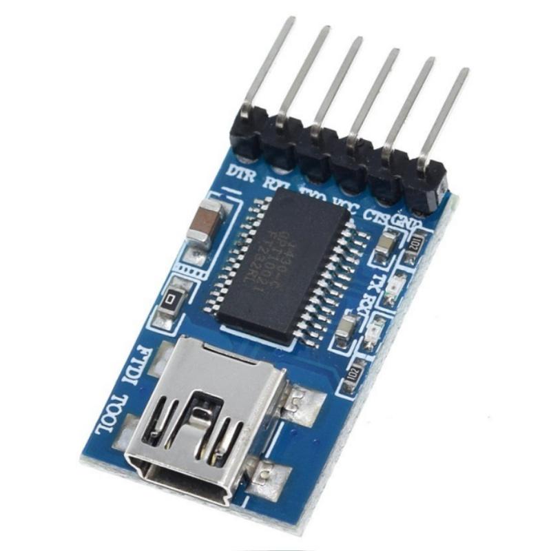 USB转串口 USB转TTL刷机线 支持3.3V 5V 双电源FT232RL MWC调试器
