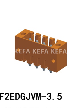 电子 工厂直销 插拔式接线端子  KF2EDGJVM/RM-3.5