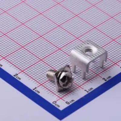 PCB焊接端子 T44006  四脚 M4 二件套  封装 插件 包装 1000个/袋