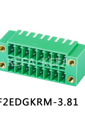 科发电子工厂直销  插拔式接线端子 KF2EDGKRM-3.5/3.81mm 带螺丝