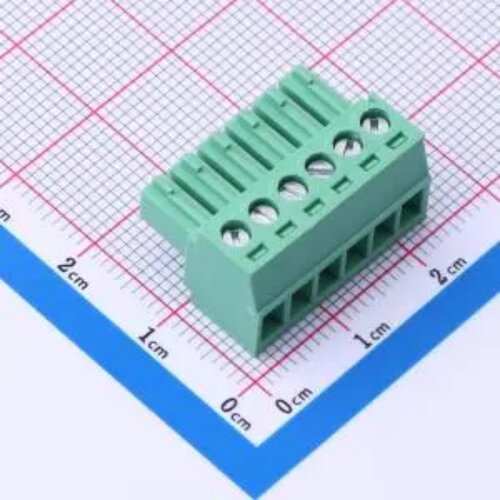 WJ15EDGK-3.5-6P 插拔式接线端子 3.5mm 1x6P 排数:1 每排P数: 6