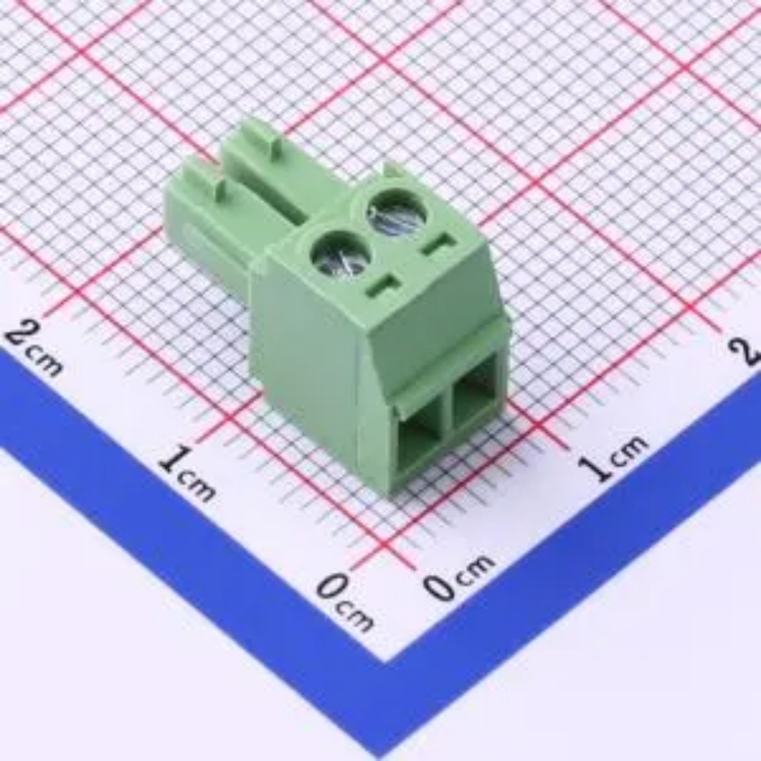 WJ15EDGK-3.5-2P 插拔式接线端子 3.5mm 1x2P 排数:1 每排P数: 2