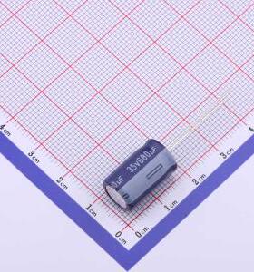 ERS1VM681G16OT直插铝电解电容680uF±20%35V 封装插件,D10xL16mm