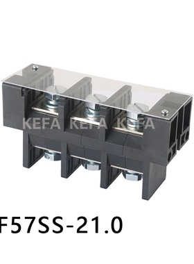 大电流接线端子 栅栏式 KF57SS-21.0 间距21MM 免焊接双面接线