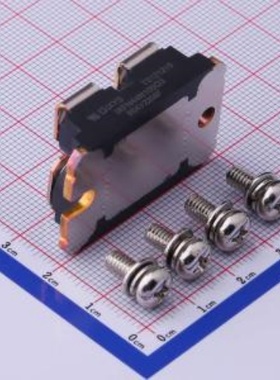 1个N沟道 耐压1kV电流38A配4个螺丝场效应管(MOSFET)IXFN44N100Q3