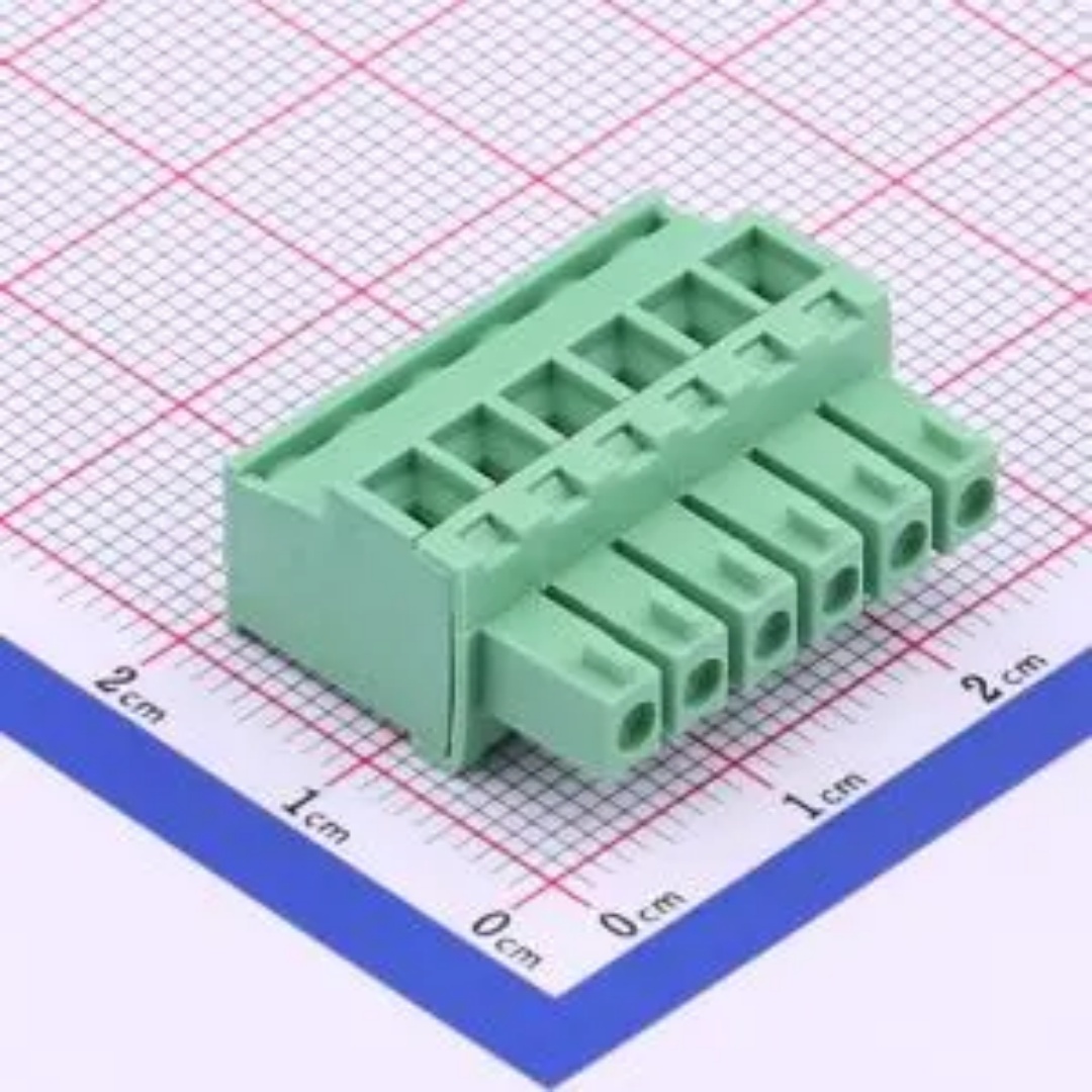 WJ15EDGKA-3.81-6P 插拔接线端子 3.81mm 1x6P  排数:1 每排P数:6