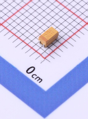 4.7uF ±10% 10V 钽电容 TAJA475K010RNJ 封装CASE-A-3216-18(mm)
