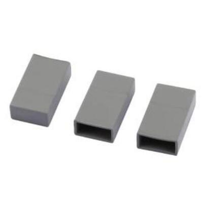  TO-220C导热硅胶帽套散热绝缘帽21.8*12.1*6.5*0.8mm导热系数1W