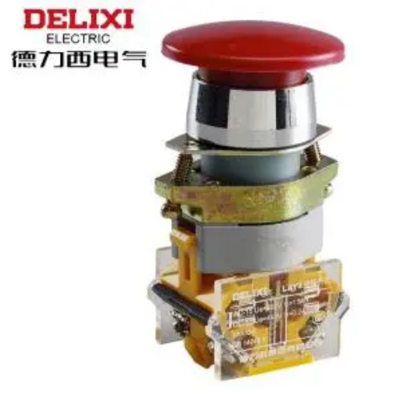 DELIXI(德力西)工控电气 开关 LAY8 平钮 LAY8-01ZS 红 LAY801ZS4