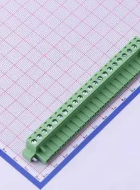 WJ2EDGKM-5.08-22P插拔式 5.08mm接线端子螺钉固定1x22P每排P数22