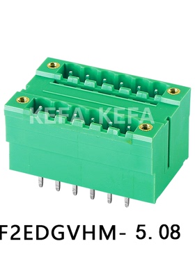 接线端子 KF2EDGVHM-5.08 间距 5.08MM 双层 带法兰 科发工厂直销