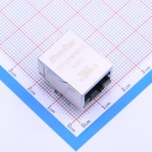HR913550A 以太网连接器(RJ45 RJ11) 带LED 封装:插件 31个/管