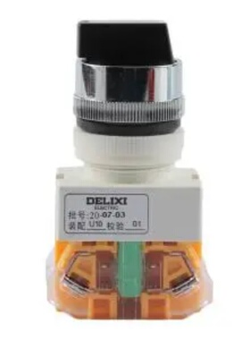 DELIXI(德力西) 工控电气 按钮开关 LAY7-11X/2 黑色 LAY711X2022