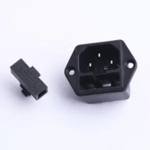 AC电源连接器 S-03F-11-4  两件套 S-03F-11-4  二合一固式插座