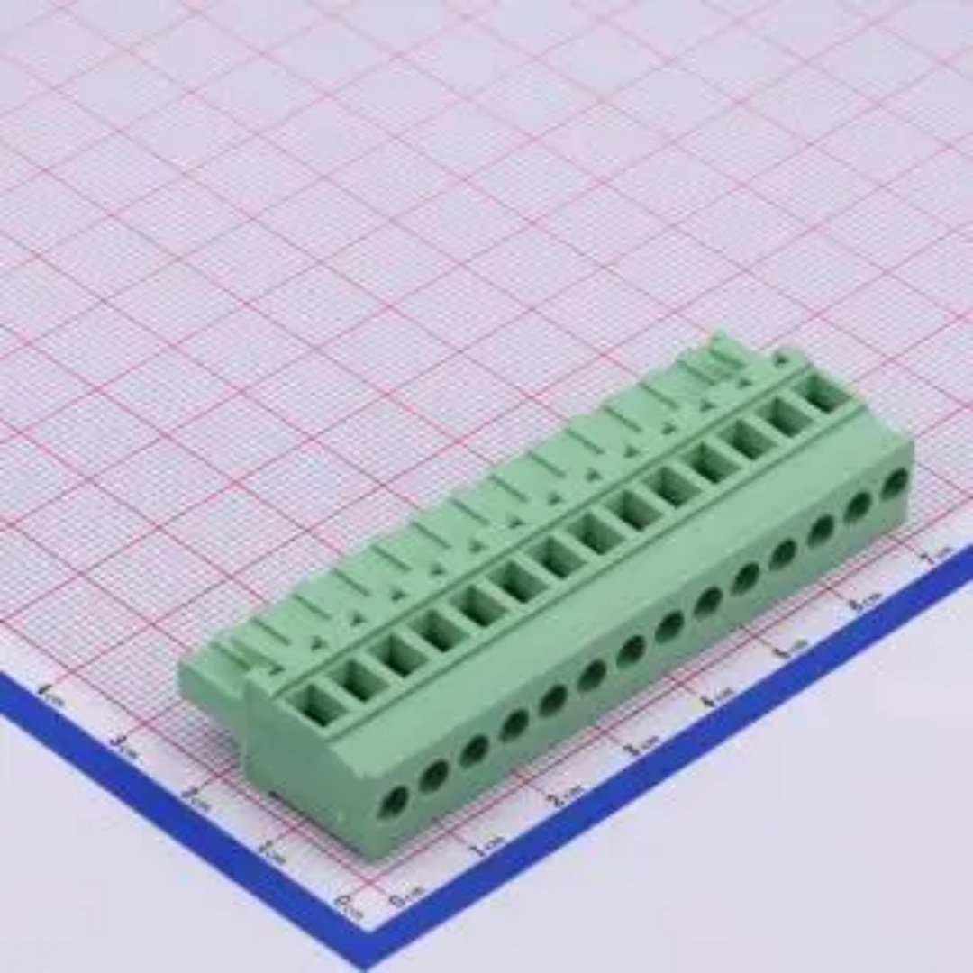 WJ2EDGKA-5.08-14P 插拔式5.08mm接线端子 1x14P 排数1 每排P数14