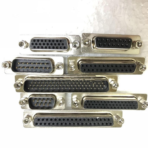 全铜镀金 并口插座 DP-25PIN 两排25芯 孔 白胶芯 焊板式 带鱼叉