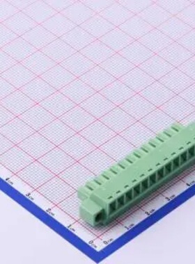 WJ15EDGKM-3.81-13P 插拔接线端子3.81mm带耳朵1X13P螺丝法兰固定