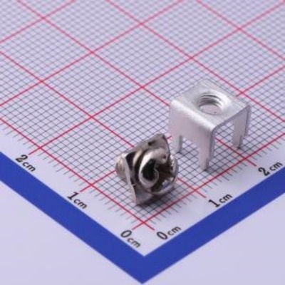 PCB焊接端子 T44001 四脚 M4 二件套  封装：插件 包装 1000个/袋