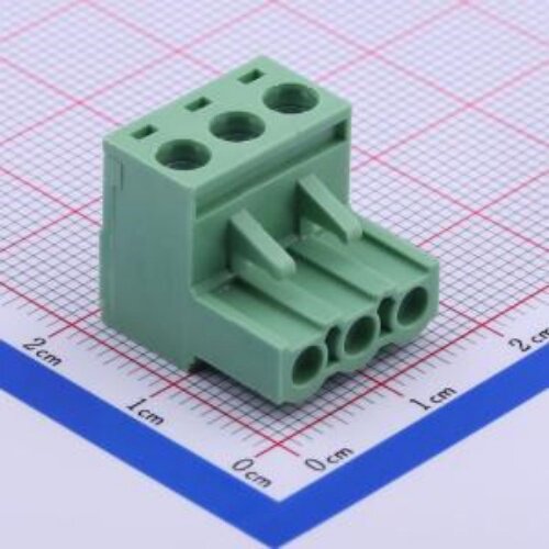 WJ2EDGK-5.08-3P 插拔式接线端子 5.08mm 1x3P  排数:1 每排P数:3