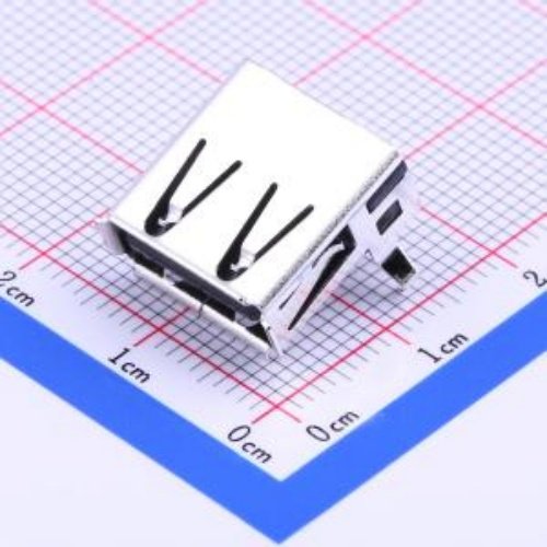 镀金USB连接器Type-A 母 292303-1 封装：插件 耐高温,可过波峰焊