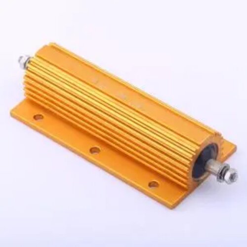 HoRX-100W-100R-5% 铝壳/瓷管电阻 100Ω ±5%100W 封装 螺栓安装