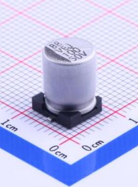 VEJ101M1HTR-0810贴片型铝电解电容100uF±20%50V封装SMDD8xL10mm