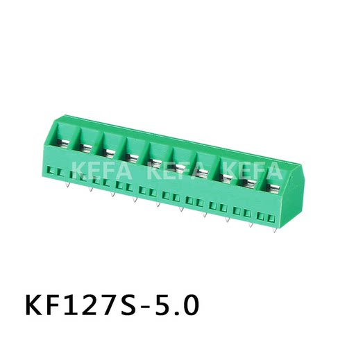 螺钉式PCB接线端子 KF127S-5.0/5.08 间距5.0/5.08MM 极数2P/3P