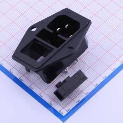 AC电源连接器 S-03F-11S-4 两件套 S-03F-11S-4   三合一固式插座